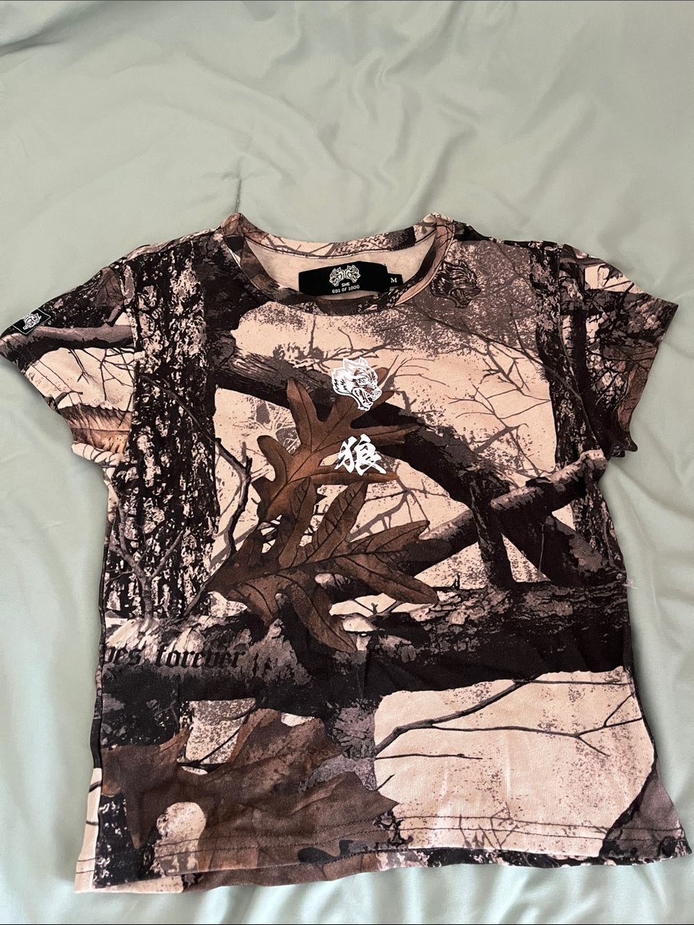 Darc Sport Brown Camo Short-Sleeve Tee Medium